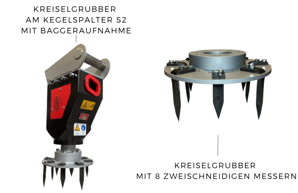 Kreiselgrubber Beschreibung